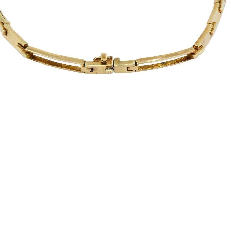 Vintage 14k Two-tone Gold Diamond Necklace - 4