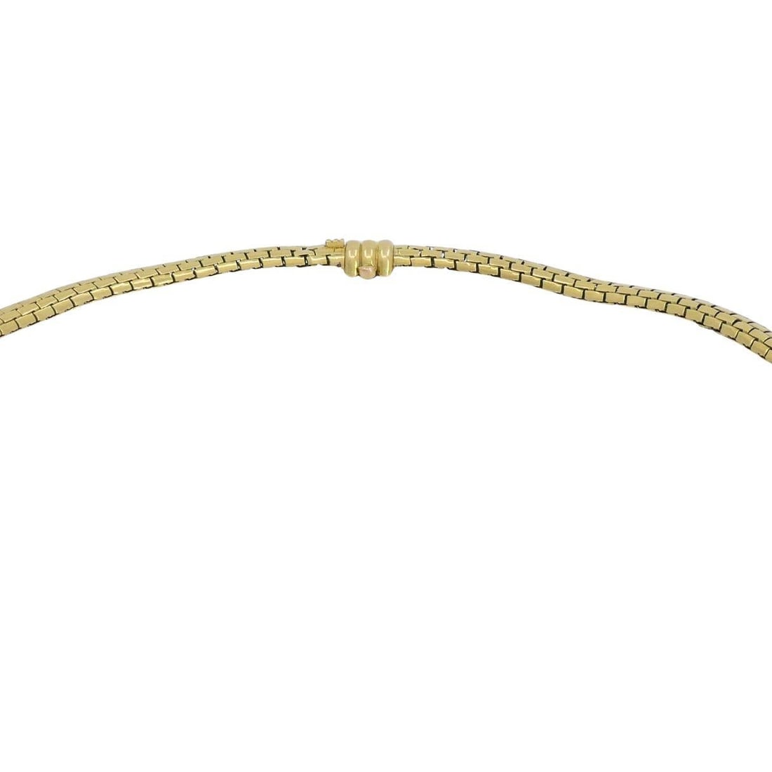 Cartier Paris 18k Gold Flexible Link Collar Necklace Mid-Century - 5
