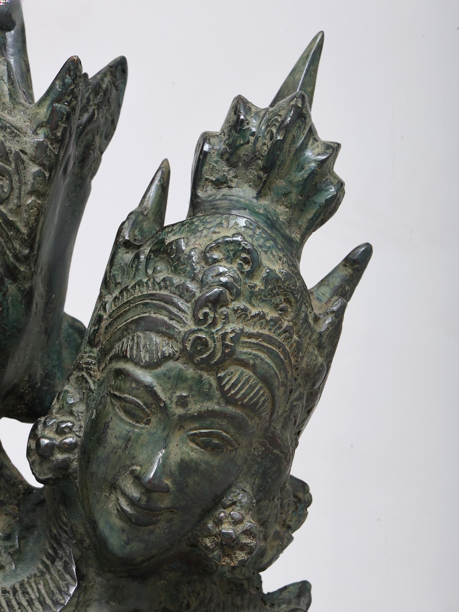 12" Ram and Sita | Brass Statue | Handmade - 2