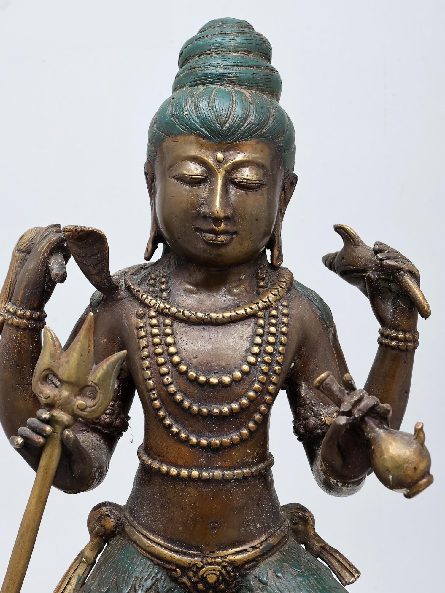 18" Dancing Lord Shiva | Balinese Statue - 2