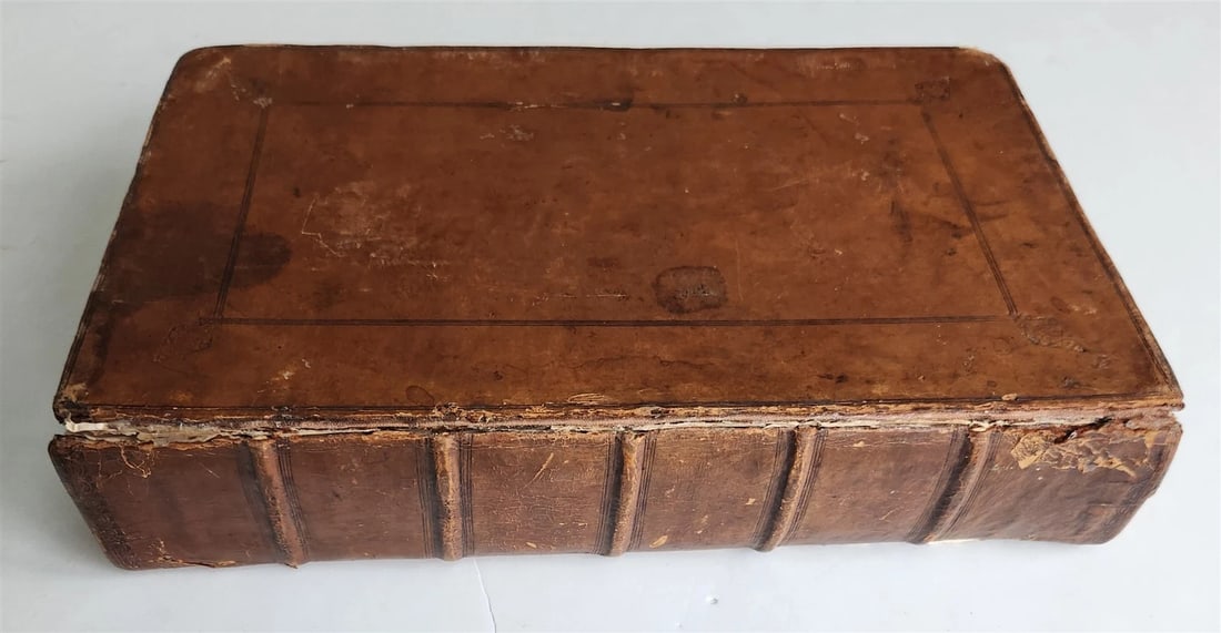 1683 HISTORY of FRANCE in ENGLISH by Francois Eudes de Mezeray antique FOLIO - 3