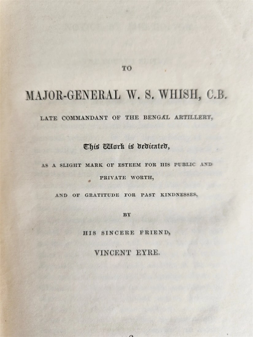 1843 MILITARY OPERATIONS at CABUL antique Journal of Imprisonment in Afghanistan - 6