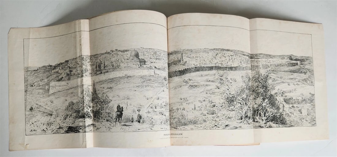 1897 IN THE LAND of CHRIST antique ILLUSTRATED in FRENCH Au Pays du Christ - 3