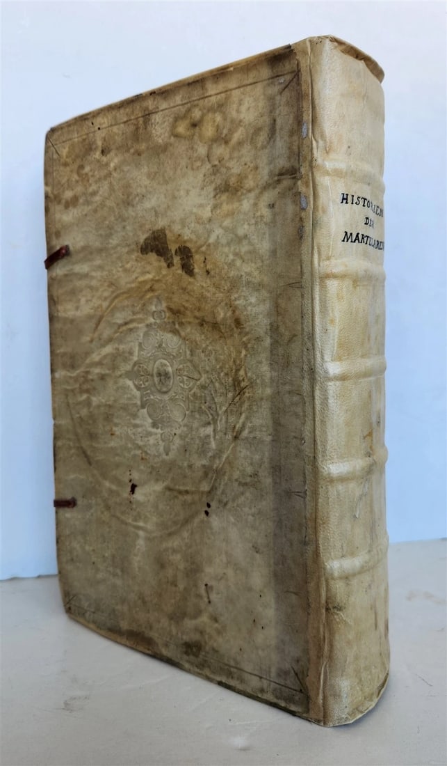 1671 HISTORY of MARTYRS antique ILLUSTRATED FOLIO in DUTCH vellum binding - 3