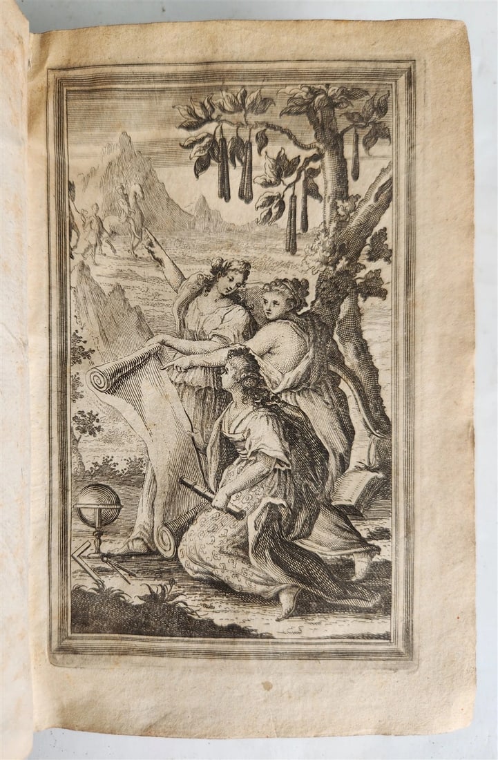 1721 TRAVELS to TURKEY by Gio. Gemelli ILLUSTRATED antique VELLUM BINDING - 3