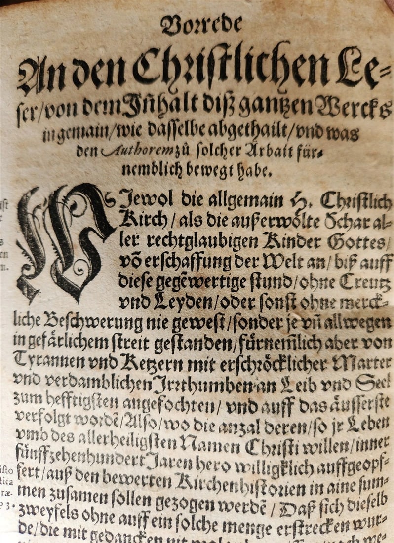 1580 EVANGELICAL INQUISITION in GERMAN antique VELLUM BINDING - 7