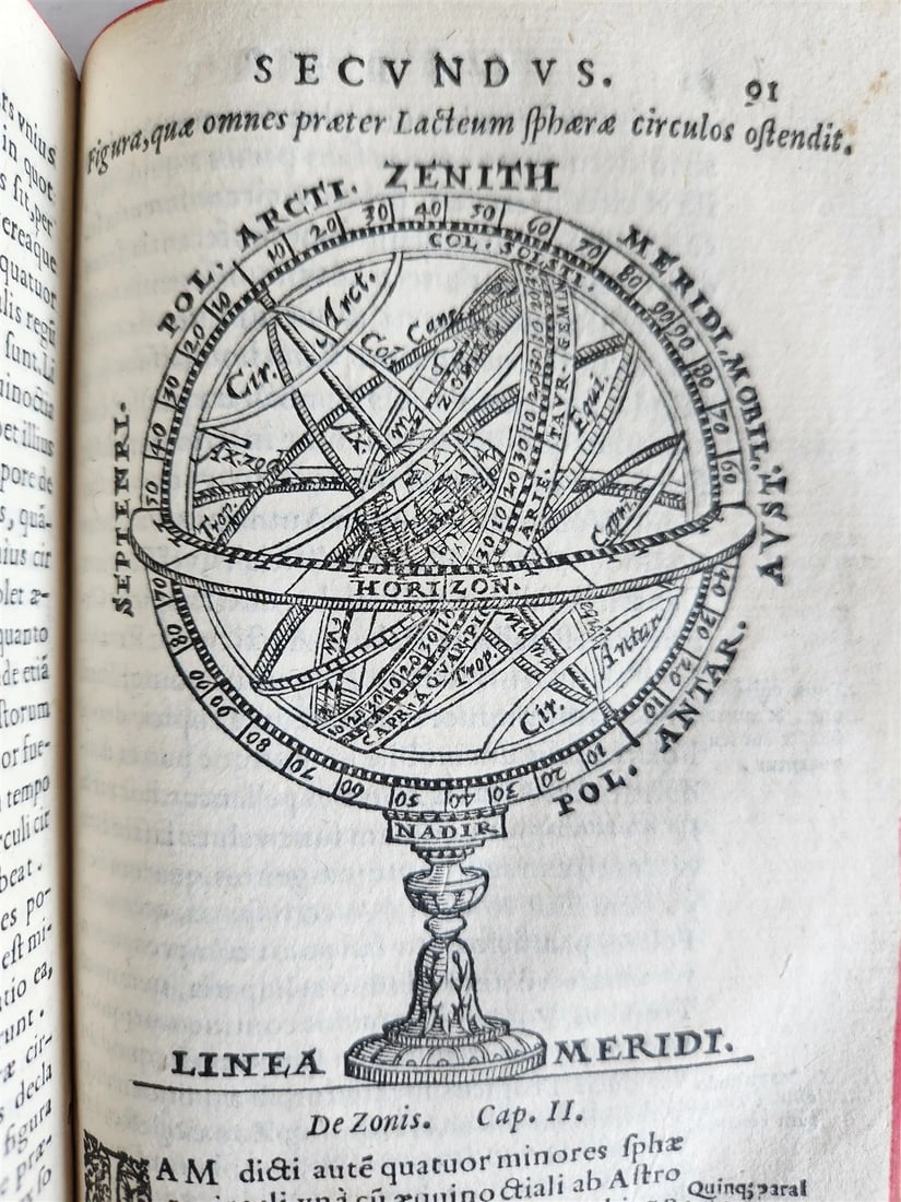 1585 COSMOGRAPHIA by Francesco Barozzi antique ILLUSTRATED 16th CENTURY rare - 3