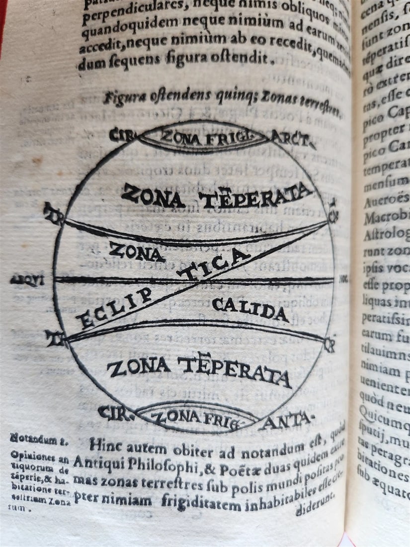 1585 COSMOGRAPHIA by Francesco Barozzi antique ILLUSTRATED 16th CENTURY rare - 4