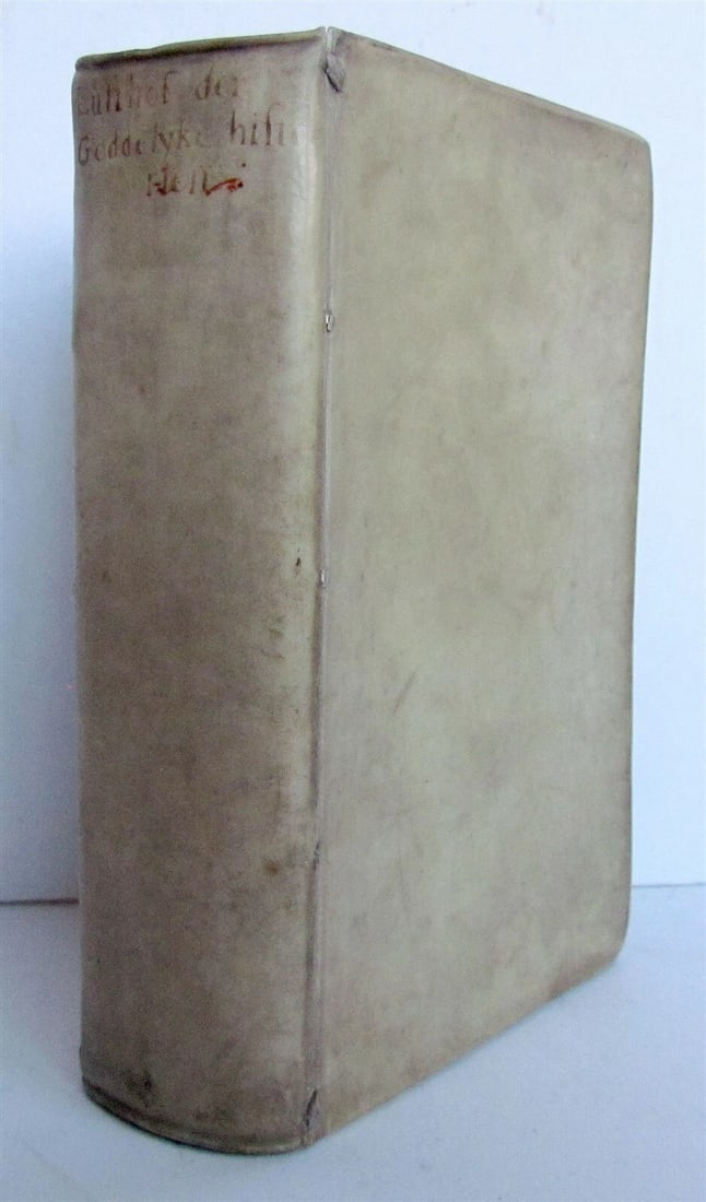 1739 NEW TESTAMENT BIBLE HISTORY ILLUSTRATED w/ 47 ENGRAVINGS antique VELLUM - 3