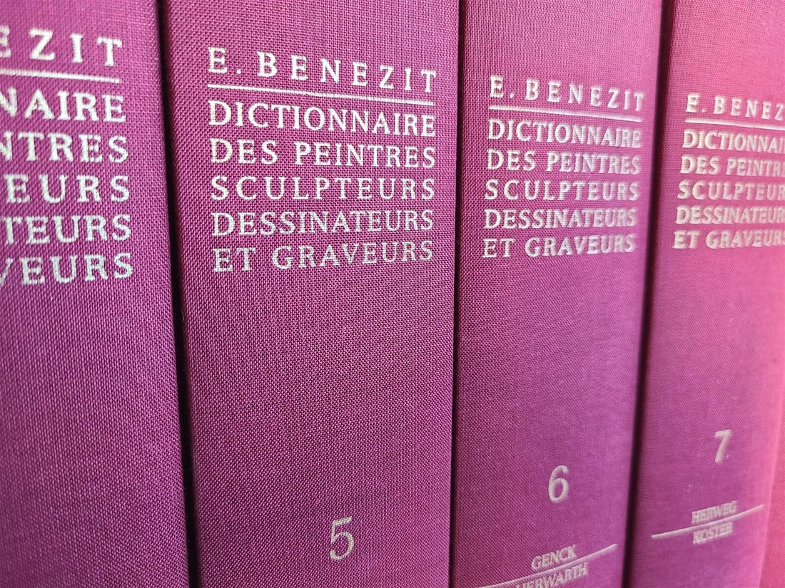 1999 DICTIONARY OF PAINTERS SCULPTORS, & ENGRAVERS 14 VOLUMES complete in FRENCH - 3