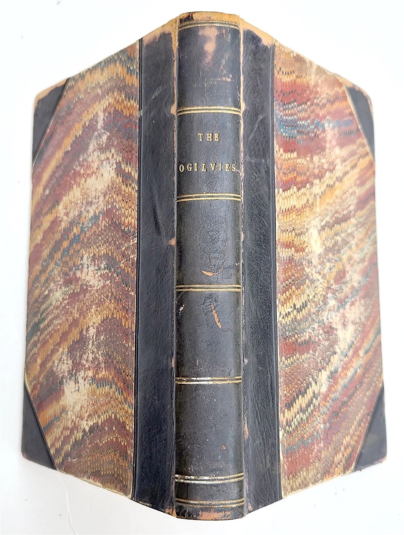 1855 THE OGILVIES by DINAH CRAIK antique AMERICANA - 3