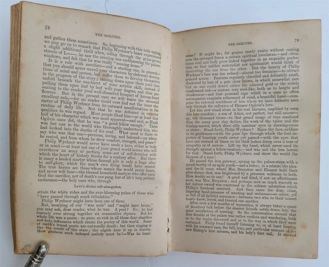 1855 THE OGILVIES by DINAH CRAIK antique AMERICANA - 4