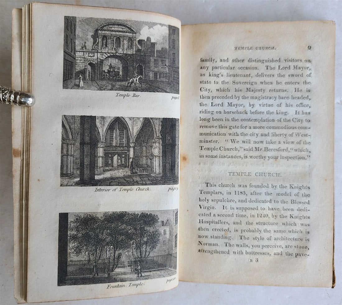 1818 A VISIT TO UNCLE WILLIAM in TOWN antique illustrated CHILDRENS BOOK - 6