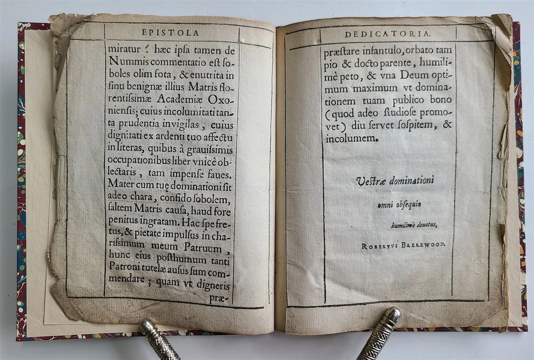 1614 Numismatics Weights Measures antique DE PONDERIBUS PRETIIS VETERUM NUMMORUM - 5