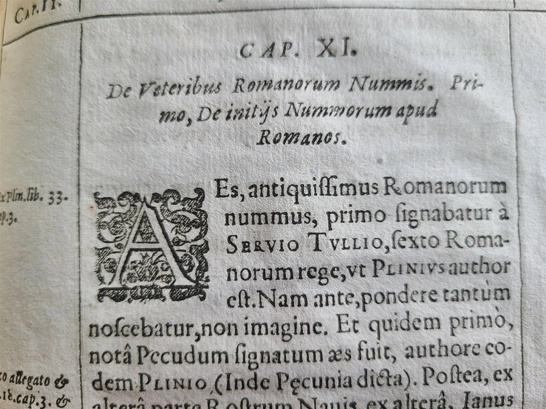 1614 Numismatics Weights Measures antique DE PONDERIBUS PRETIIS VETERUM NUMMORUM - 7