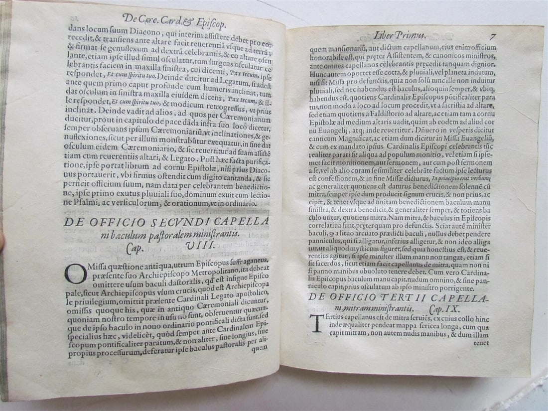 1582 PARIDIS CRASSI BONONIENSIS antique VELLUM BOUND 16th century - 5
