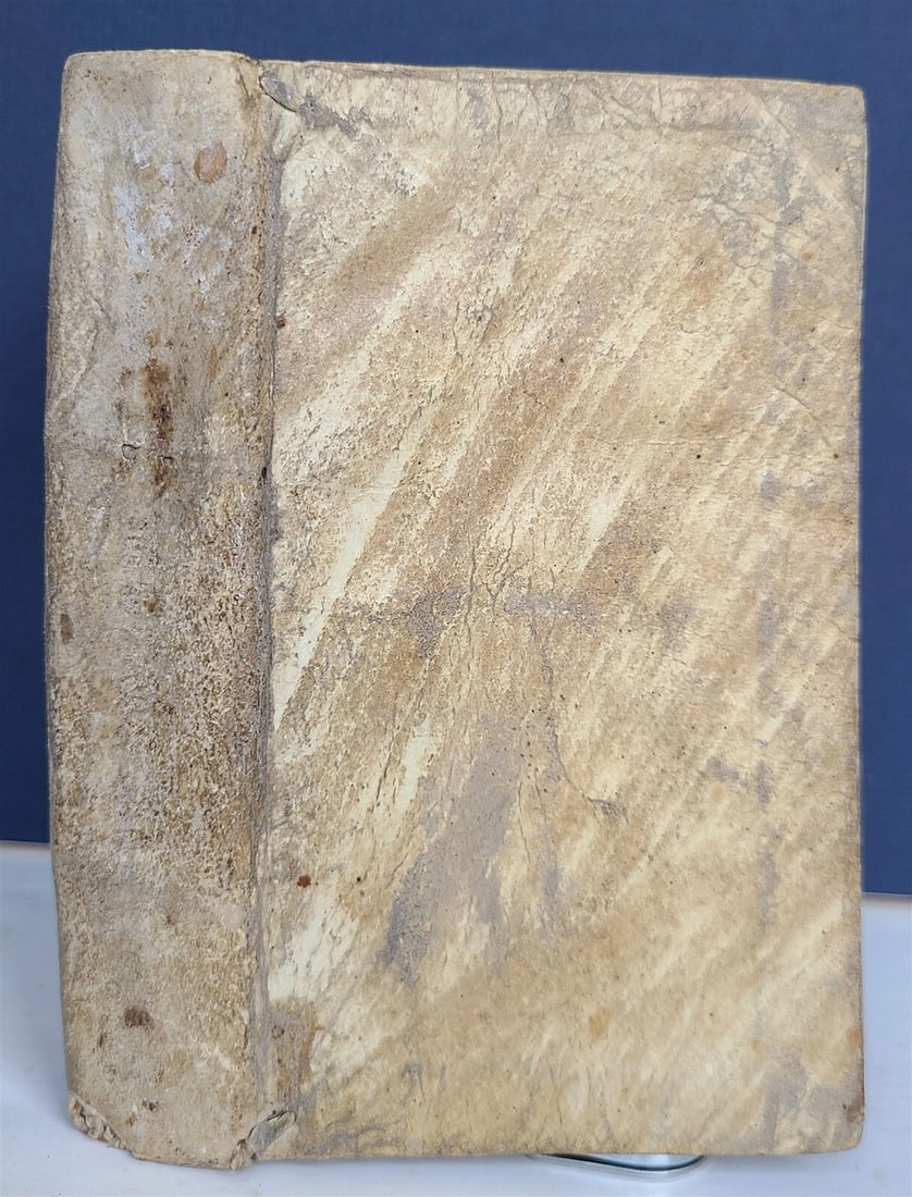 1582 Theatro morale de moderni ingegni by Cherubino Ghirardacci antique VELLUM - 3