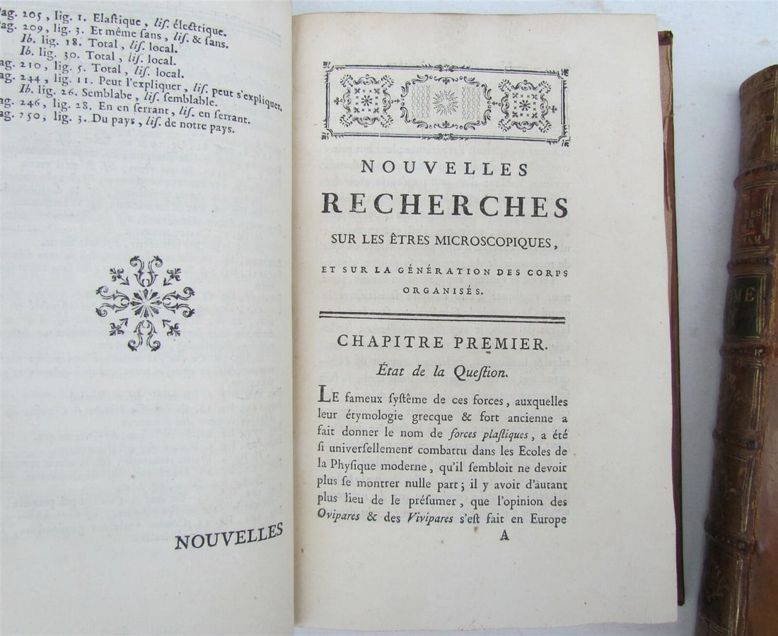 1749 METAPHYSICS PHYSICS MICROSCOPY 2 VOLUMES ILLUSTRATED antique SCIENCE - 7