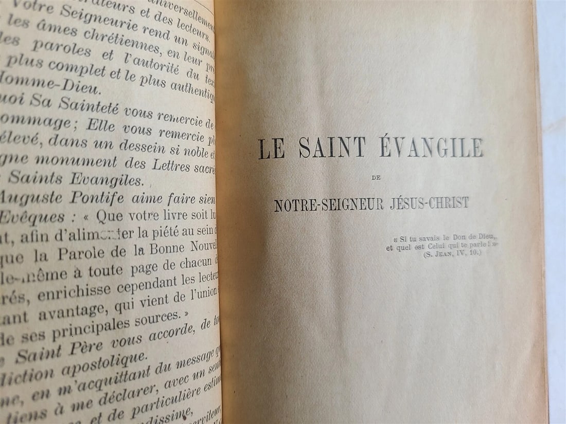 1904 BIBLE GOSPEL antique ILLUSTRATED MAPS LE SAINT EVANGILE ACTES DES APOTRES - 6