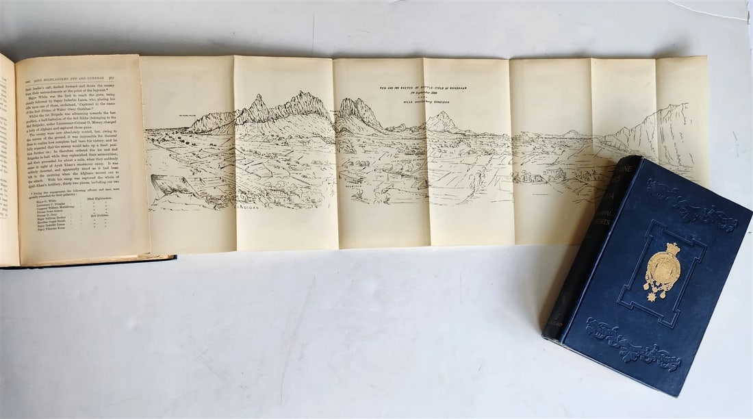 1897 FORTY-ONE YEARS in INDIA by LORD ROBERTS of KANDAHAR 2 volumes ILLUSTRATED - 4