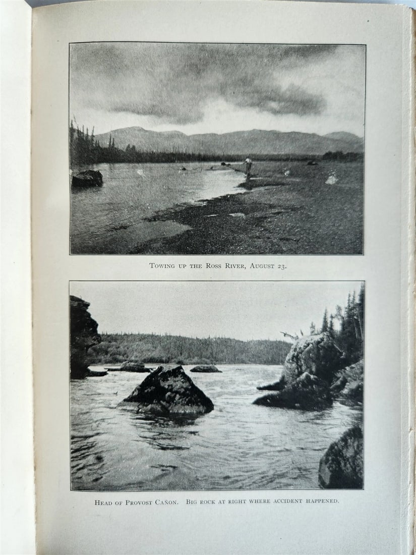 1919 THE WILDERNESS OF THE UPPER YUKON by C.Sheldon ILLUSTRATED antique - 6