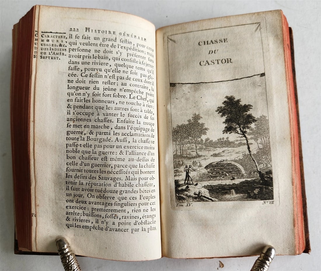 1759 HISTOIRE des VOYAGES antique vol.57 illustrated ARCTIC SEA RUSSIA NORWAY - 7