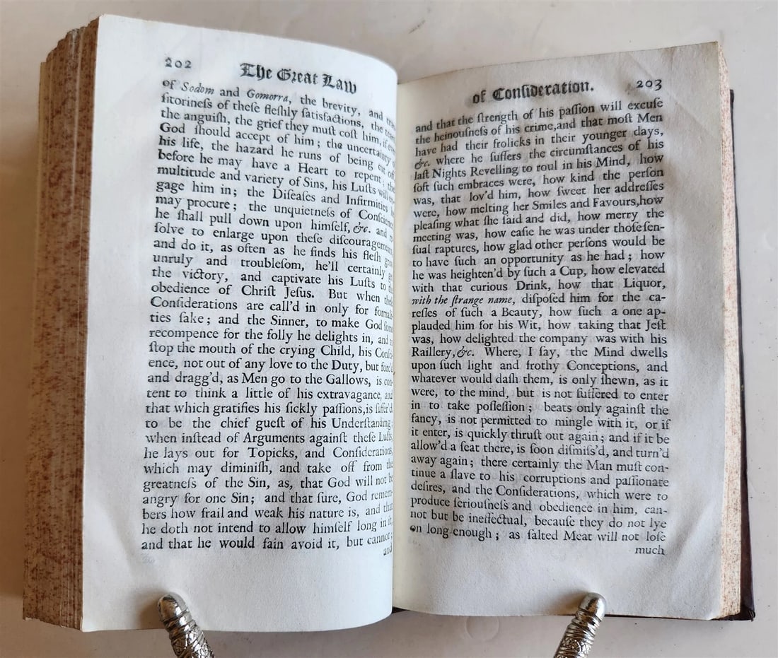 1694 GREAT LAW of CONSIDERATION antique in ENGLISH - 6