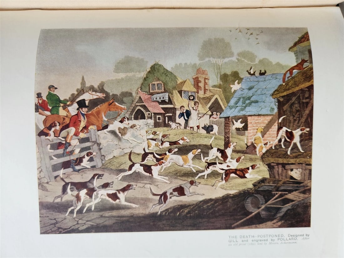 1922 BRITISH SPORTING ARTISTS antique ILLUSTRATED - 5