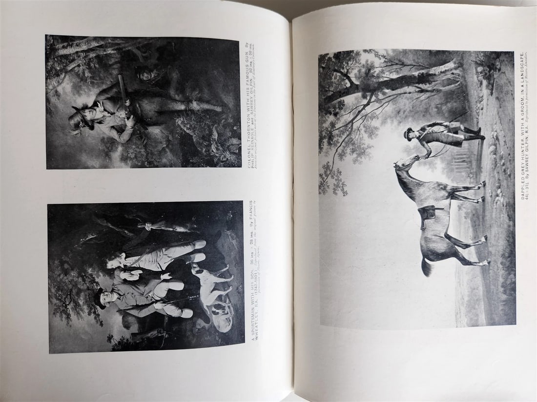 1922 BRITISH SPORTING ARTISTS antique ILLUSTRATED - 6