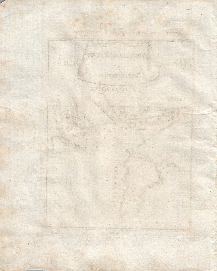 1719 MAP OF NEW GUINEA plate 2 from Beschreibung Des gantzen Welt-Kreises - 3