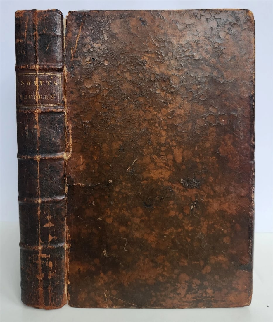 1741 LETTERS TO & FROM DR.J.SWIFT from YEAR 1714, TO 1738 antique - 3