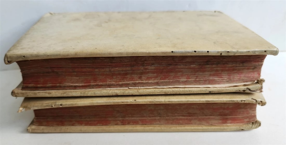 1739 LA SCIENCE des MEDAILLES antique 2 ILLUSTRATED VOLUMES VELLUM BOUND - 4