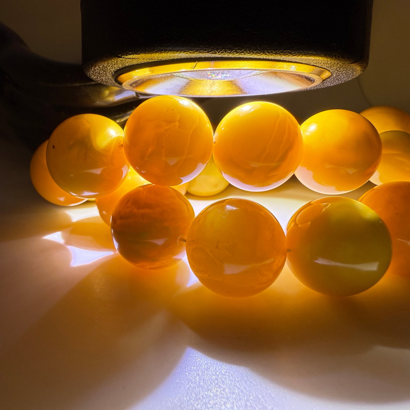 Grand Vintage Amber Necklace - 10