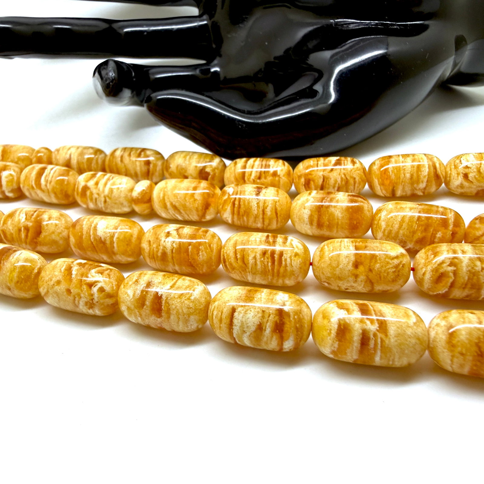 Amazing Amber Tesbih made from Round Amber beads - 8