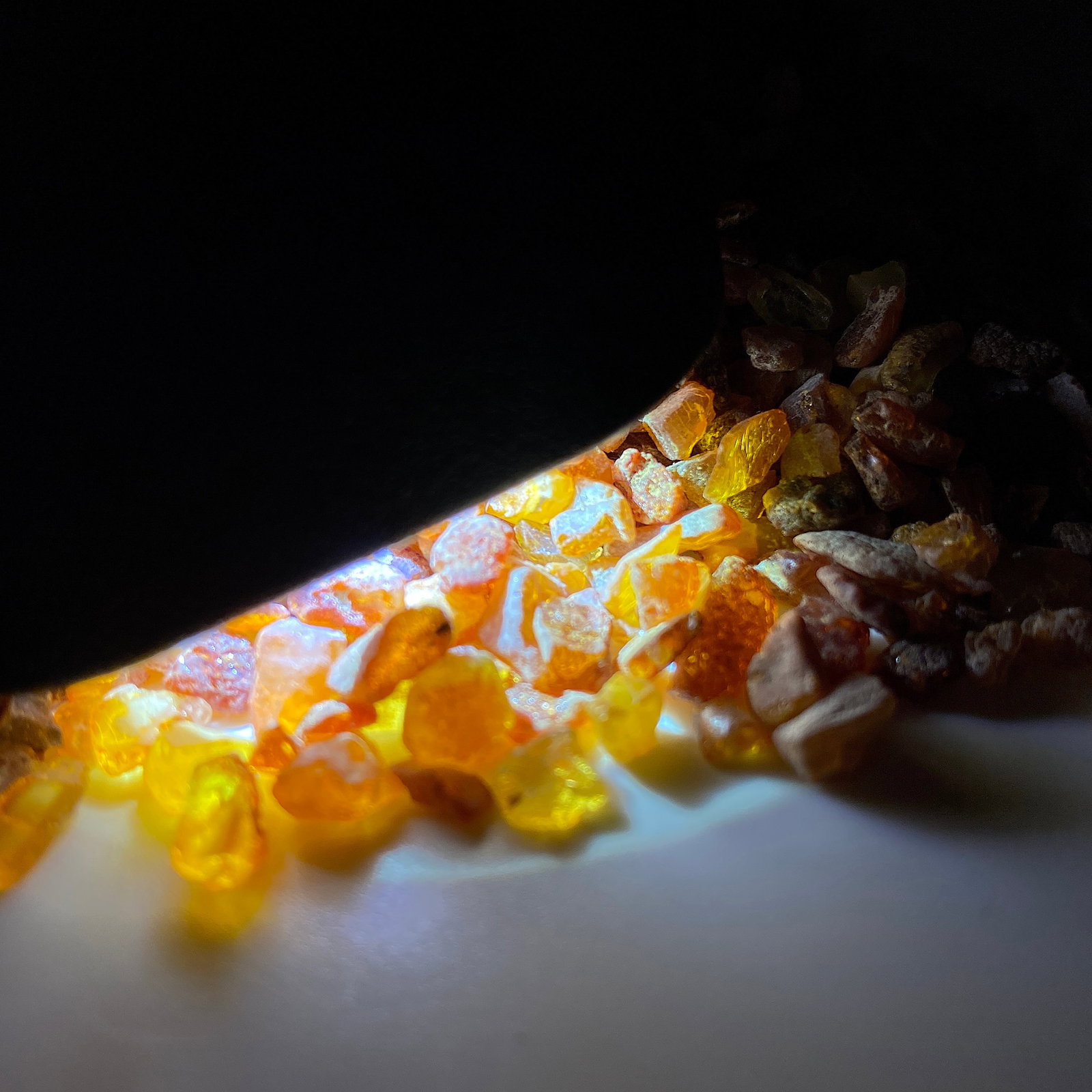 Unique Natural Amber stones of varied size - 3
