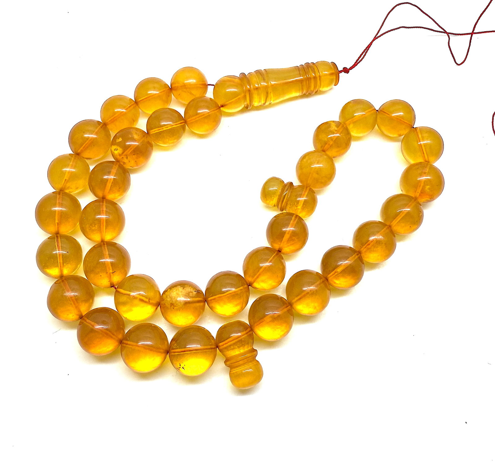 Outstanding Amber Tesbih made from Round Amber beads (1 of 9)