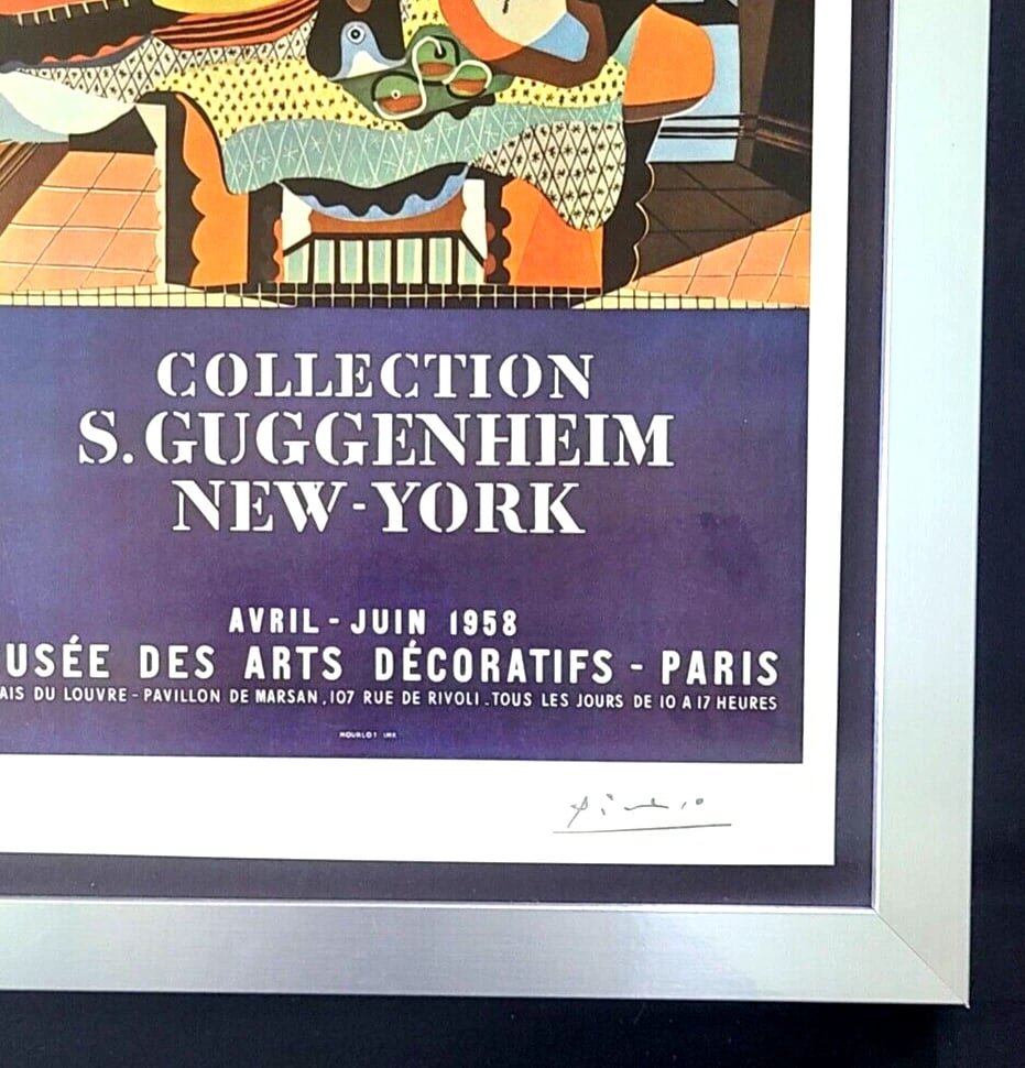 1967 Pablo Picasso Print + Signed Poster - Mounted, Framed & Ready to Own! - 2