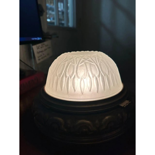 1930s Bronze Dome Ceiling or Wall Light Fixture, 2 Avail. - 7