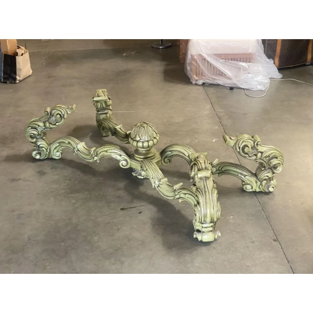 Hollywood Regency Damask Oversized Coffee Table by Thomasville - 3