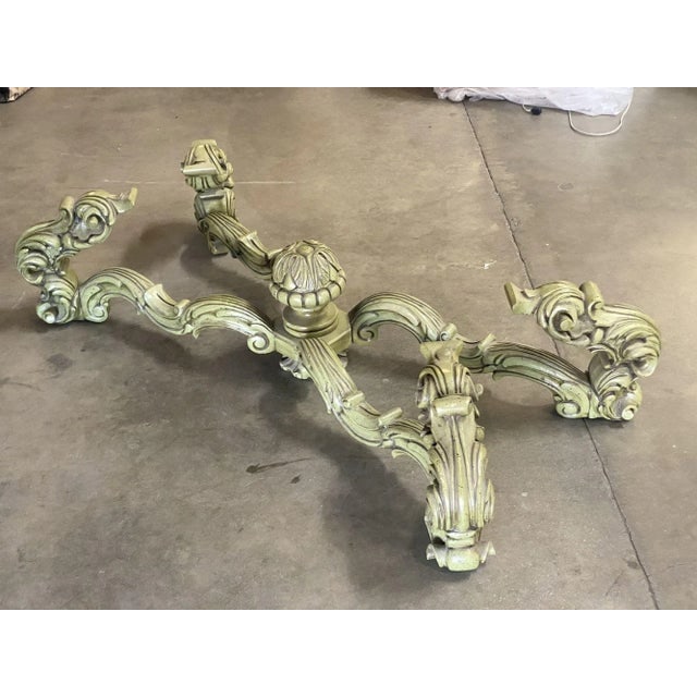 Hollywood Regency Damask Oversized Coffee Table by Thomasville - 5