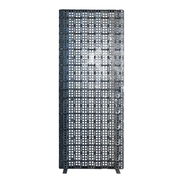 1990s Post Modern Resin Composite Industrial Loft Screen Wall Divider (1 of 4)