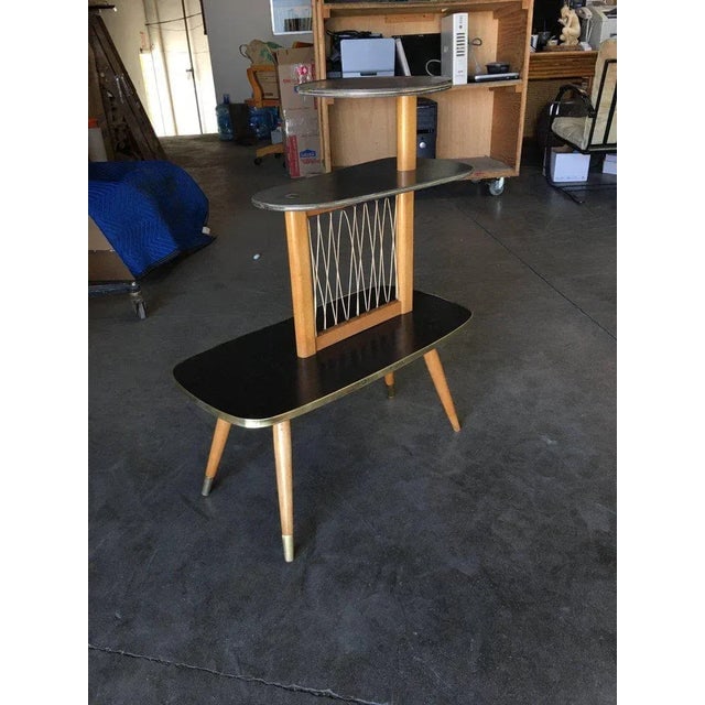 1950s Three-Tier Midcentury String Art Center Side Tables - Set of 3 - 10