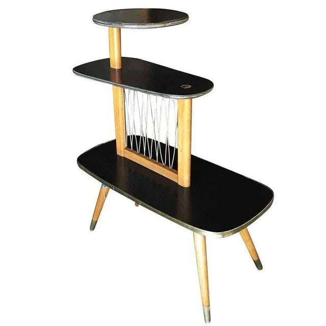 1950s Three-Tier Midcentury String Art Center Side Tables - Set of 3 - 5