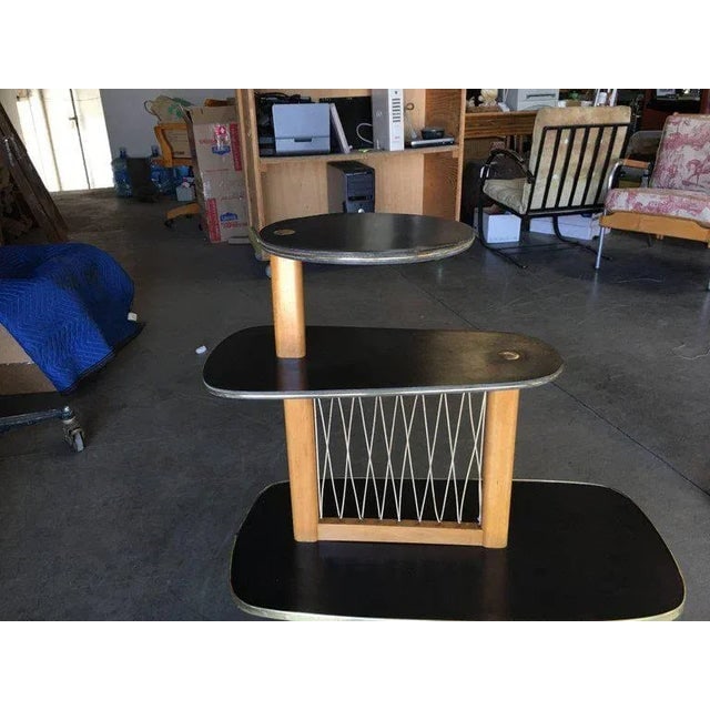 1950s Three-Tier Midcentury String Art Center Side Tables - Set of 3 - 8