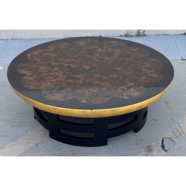 Muller & Barringer for Kittinger Coffee Table With Lacquer Top, Circa 1950 - 3