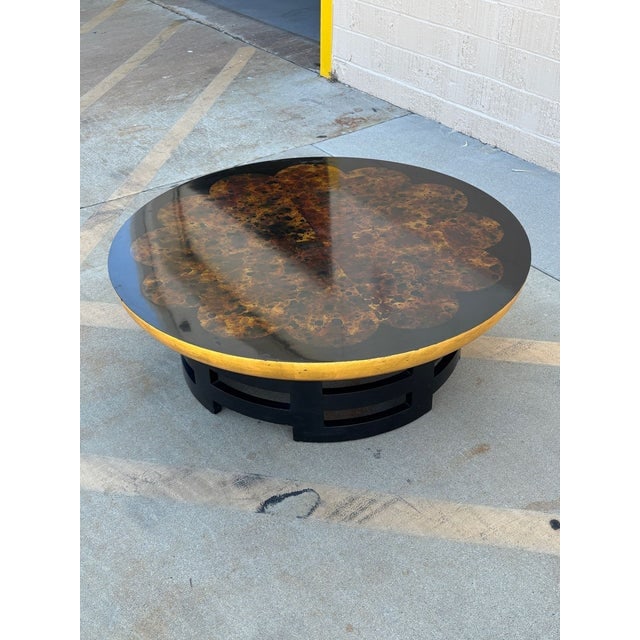 Muller & Barringer for Kittinger Coffee Table With Lacquer Top, Circa 1950 - 5