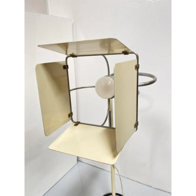 1970s Post Modern Italian Floor Lamp With Hollywood Style Barn Doors - 5