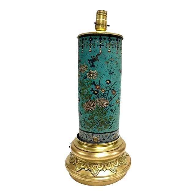 Vintage 1920s Brass Table Lamp (1 of 4)