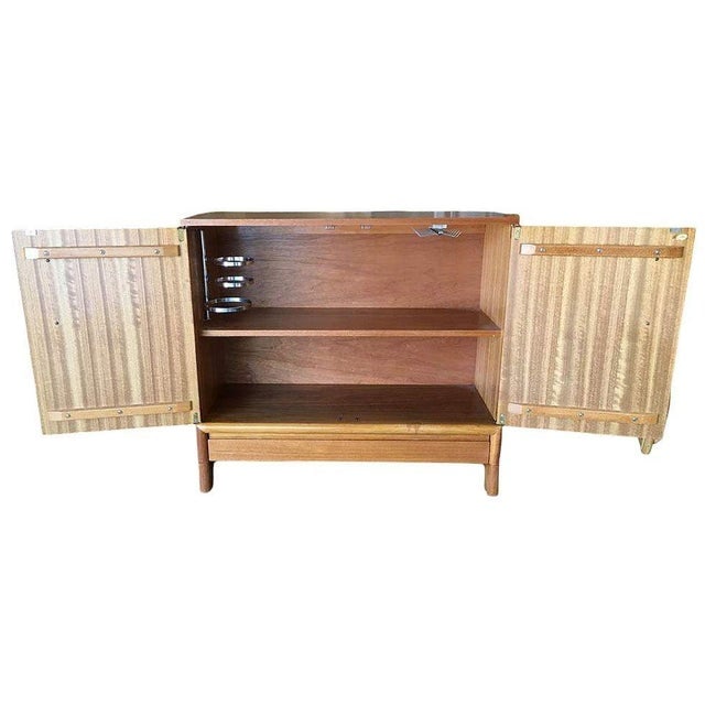 Mid-Century 6057 Server Mahogany Sideboard Cabinet, John Keal for Brown Saltman - 4