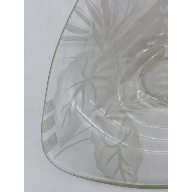 Art Glass Serving Plate by Dorothy C Thorpe - 2